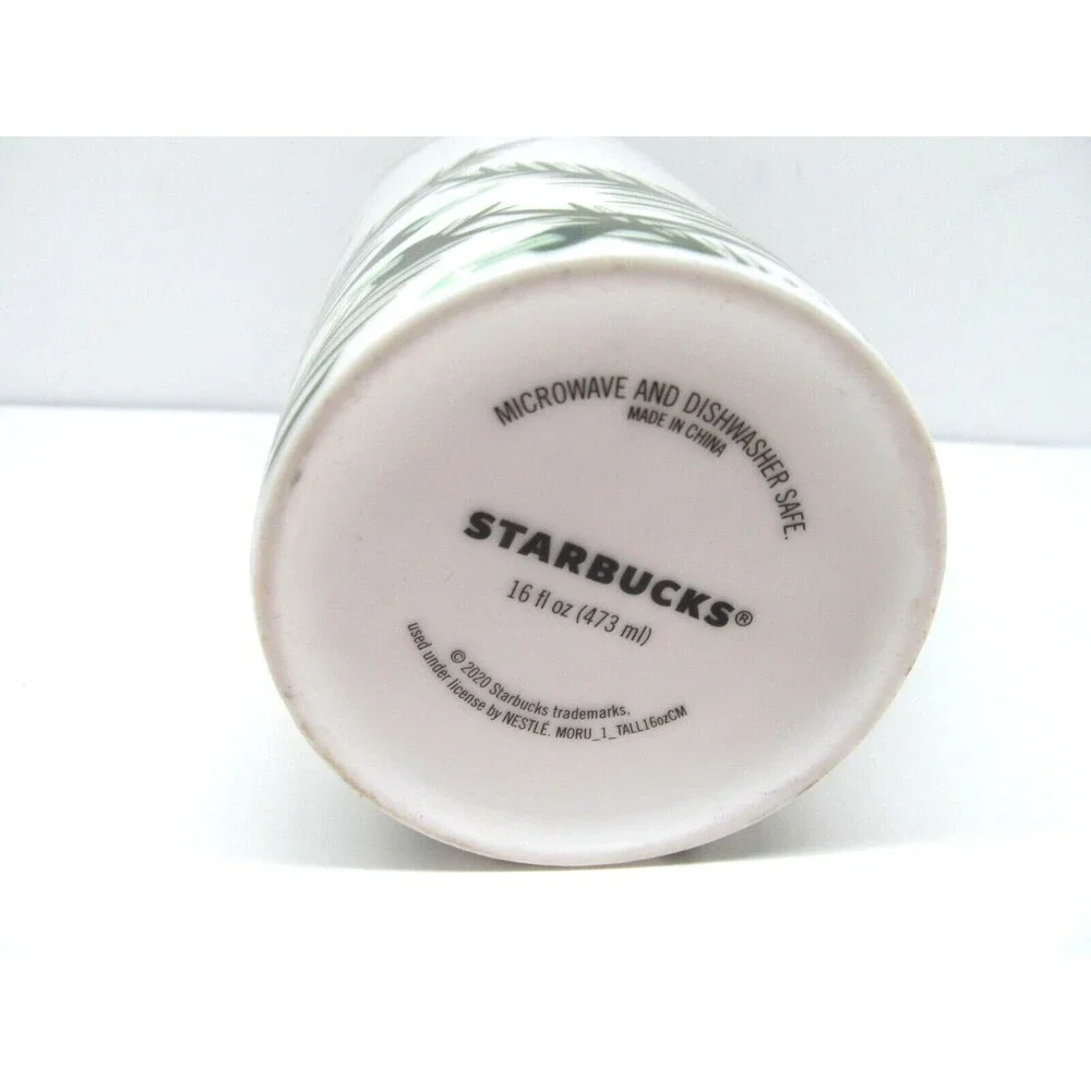 Starbucks Christmas Holiday Coffee Mug Cup 16 oz. Tree & Lights Christmas 2020